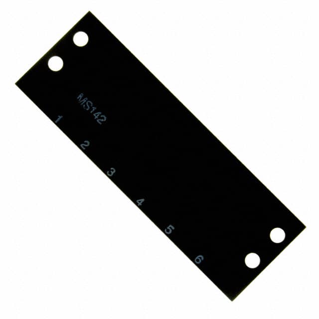 MS-6-142 Cinch Connectivity Solutions  Terminal Block Marker Strips